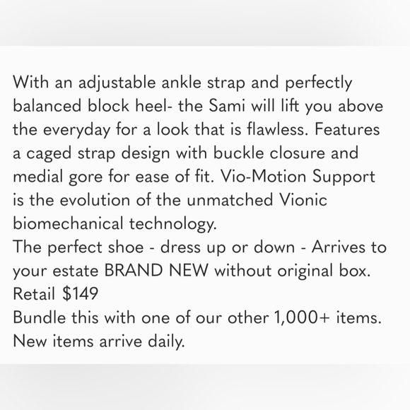 ☀️Sami Vionic White Strappy Snakeskin Wedge Block Heels Sandals womens Shoes New - Picture 7 of 7